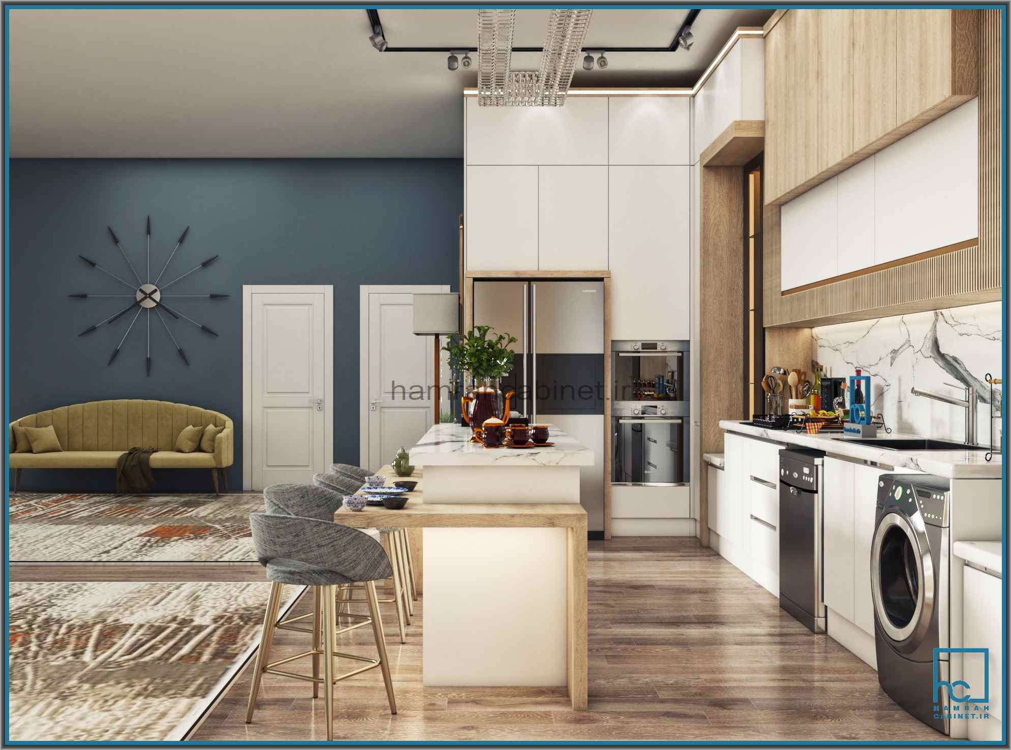 کابینت مدرن ژورنالی21